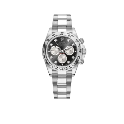 Rolex Cosmograph Daytona 40mm White Gold Diamonds Mens Watch 126509-0002