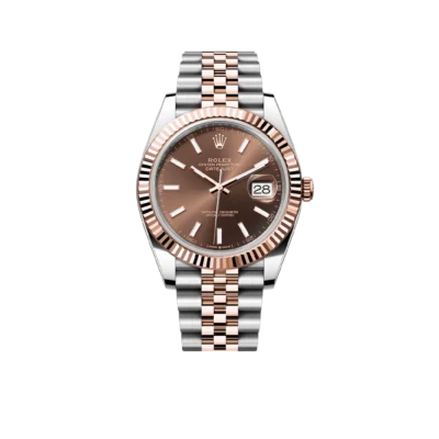 Rolex Datejust 41mm Steel & Everose Gold Chocolate 126331-0002