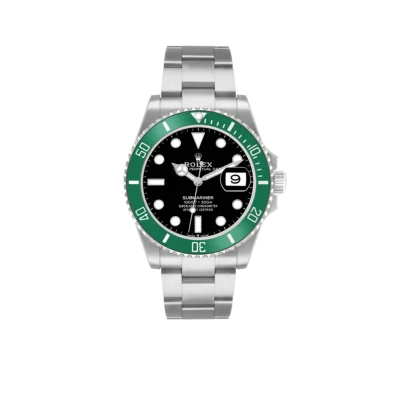 Rolex Submariner 41mm Starbucks Steel Green Bezel Mens Watch 126610LV