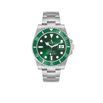 Rolex Submariner 40mm Hulk Steel Green Dial Bezel Mens Watch 116610LV