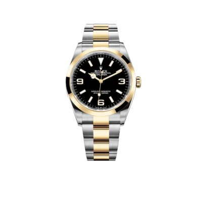Rolex Explorer 36mm 18k Yellow Gold and Stainless steel (2024) 124273-0001