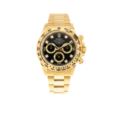 Rolex Daytona 40mm 116508 Cosmograph Daytona 18K with Black Dial