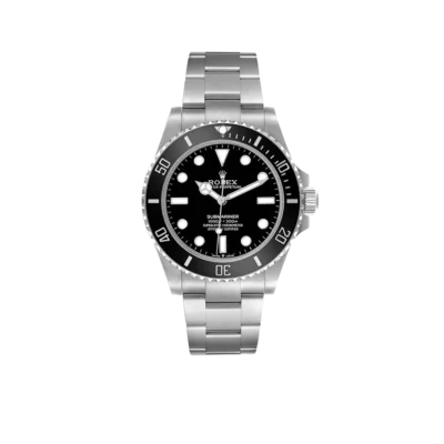 Rolex Submariner Non-Date Ceramic Bezel Steel 41mm Mens Watch 124060