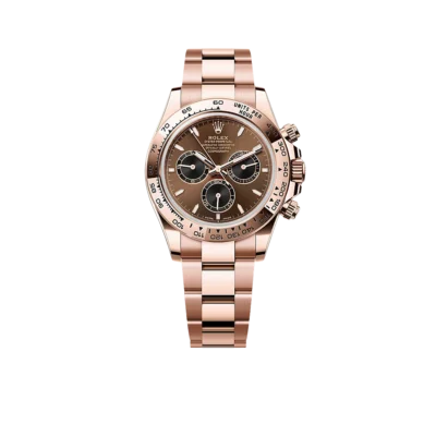 Rolex Cosmograph Daytona 40mm Everose Gold Chocolate Dial Mens Watch 126505-0005 New