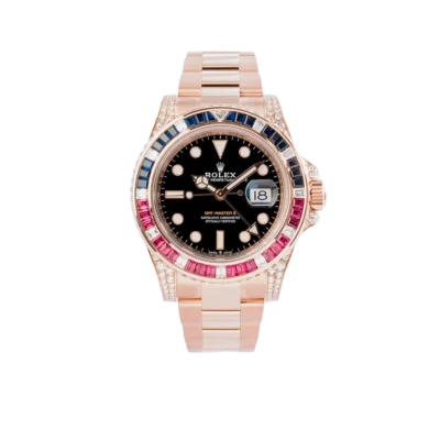 Rolex GMT-Master II 40mm Everose Diamond 126755SARU