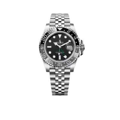 Rolex GMT-Master II Bruce Wayne Stainless Steel Black Dial Jubilee M126710GRNR-0003 New