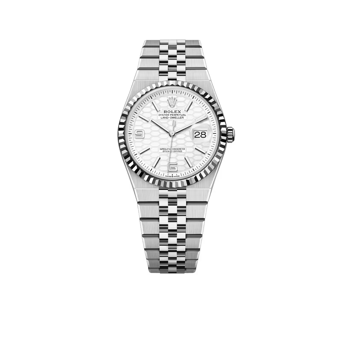 Rolex Land-Dweller 36 mm Oystersteel White Gold M127334-0001