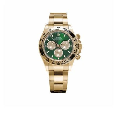 Rolex Daytona 126508 John Mayer 2.0 Yellow Gold Bright Green and Golden Dial (2025)