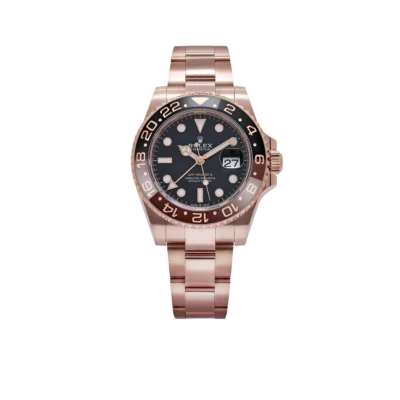 Rolex GMT-Master II 126715CHNR Root Beer Rose Gold Black Dial (2025)