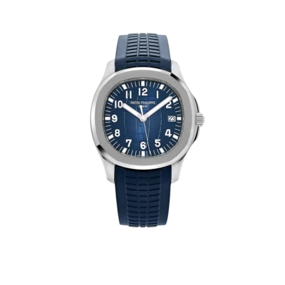 Patek Philippe Aquanaut 42mm 5168G-001 White Gold Blue Dial