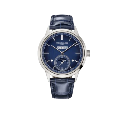 Patek Philippe Grand Complications 42mm 5236P-001 In-Line Perpetual Calendar Platinum Blue Dial