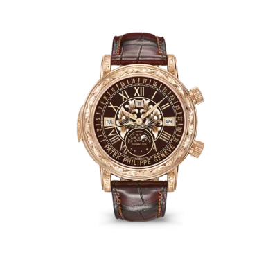 Patek Philippe Grand Complications 44mm 6002R-001 Skymoon Tourbillon Rose Gold