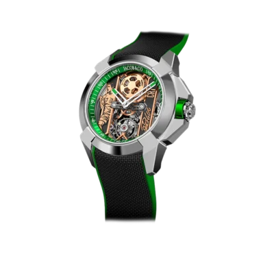 Jacob & Co. Epic X “Heart of CR7” 44mm Stainless Steel Manual Winding  EX120.10.AD.AA.ABRUA