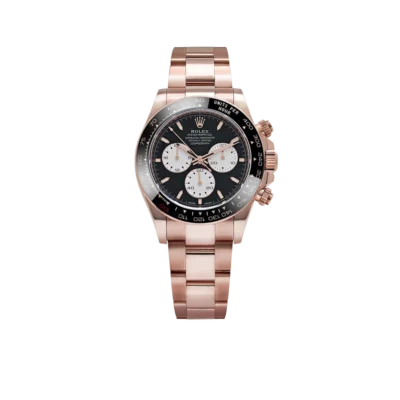 Rolex Daytona 40mm Le Mans Rose Gold Bright Black Dial (2025) 126525LN