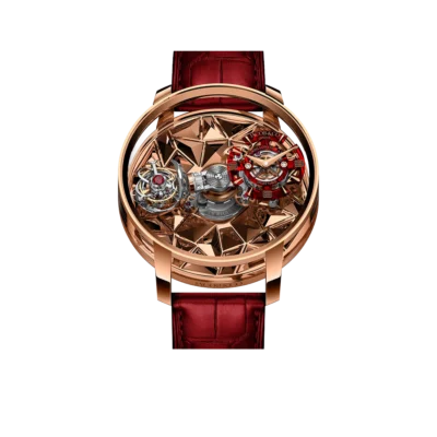 Jacob & Co Astronomia Revolution Four-Axis Tourbillon 47mm Rose Gold, Sapphire Manual Winding AT180.40.AB.AA.A